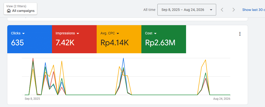 Portofolio Google Ads Outcall Service