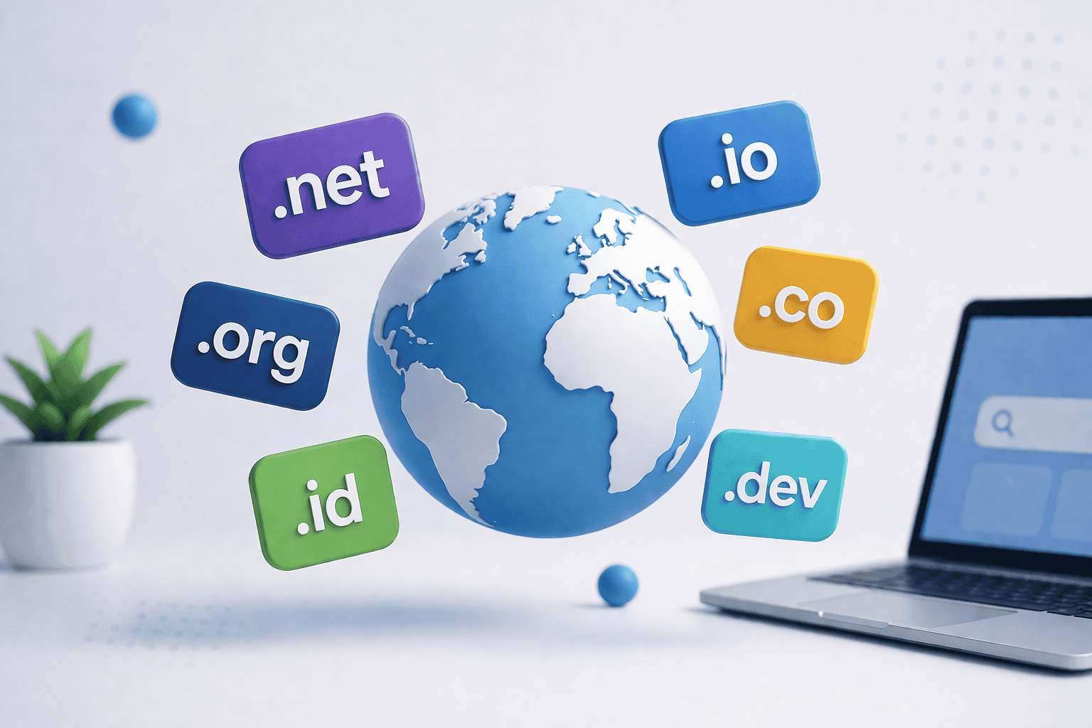 contoh domain selain .com wajib kamu tahu